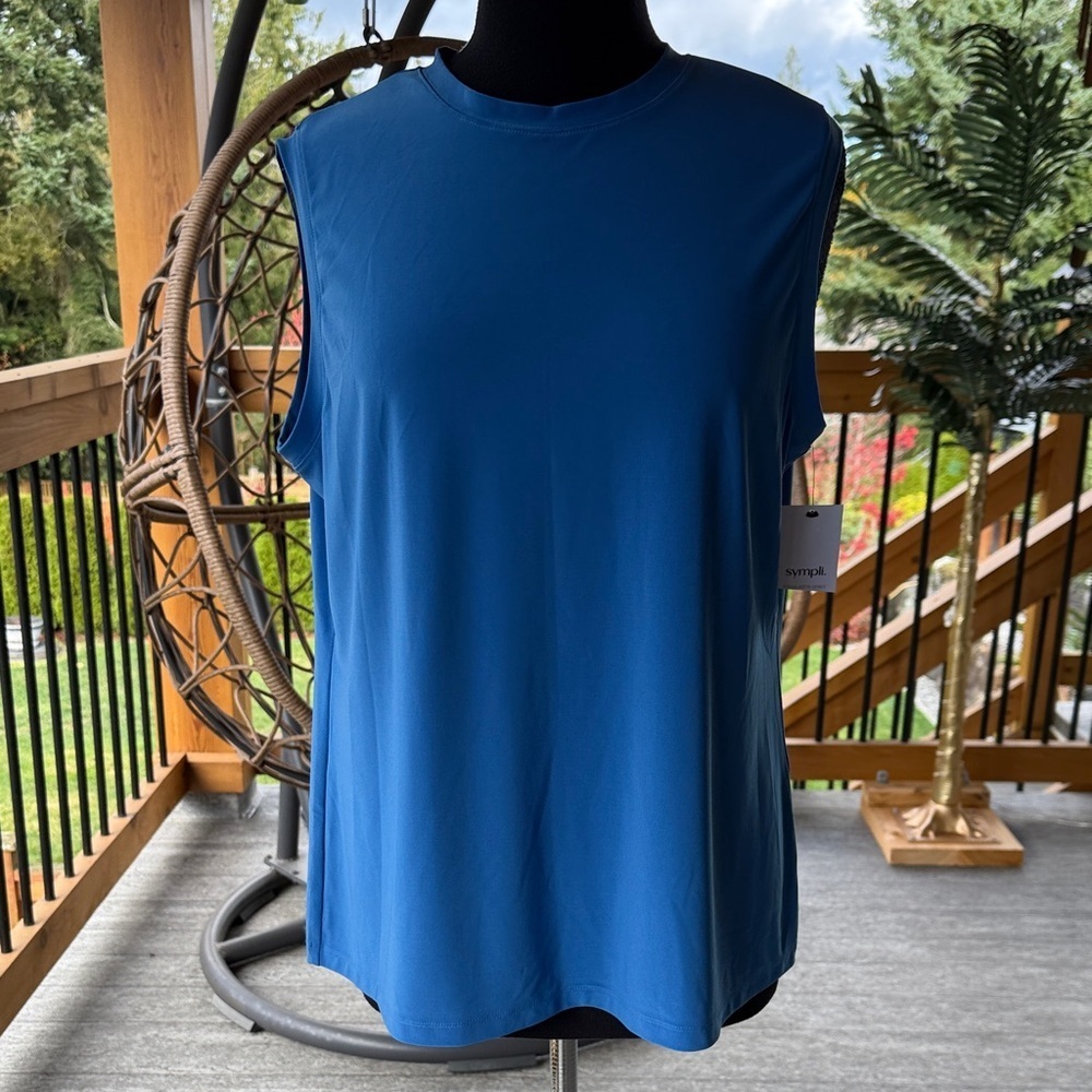 Sympli | Crew Neck Tank Top